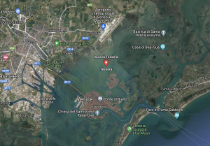 Isola di Tessera Venezia Map