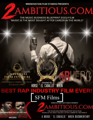 2ambitious the award nominated poster