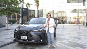 First Iranian Lady Car Blogger In The World Mehrnoosh Carholic Graces The Lexus 2022 Car Launch With Her Presence