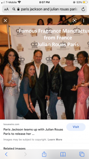 Paris Jackson and JRP collection Paris designer