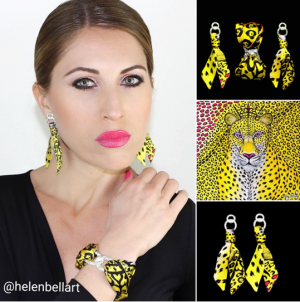 Helen Bellart Accessories: Bracelets, Earrings, and Bag