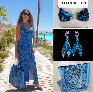 Helen Bellart Accessories: Bracelets, Earrings, and Bag