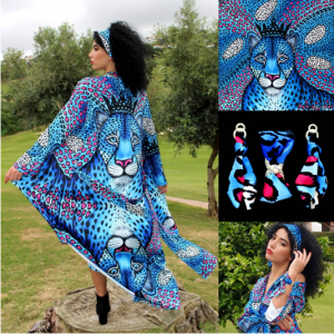 Check our Artist Helen Bellart's Unique Kimono Designs on Instagram