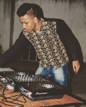DJ ROOP live in action #candid
