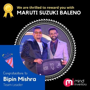 Employee named Bipin received Maruti Suzuki Baleno