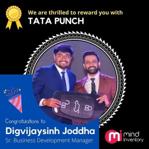 Employee named Digvijay received Tata Punch