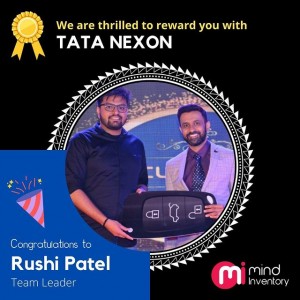 Employee named Rushi received Tata Nexon