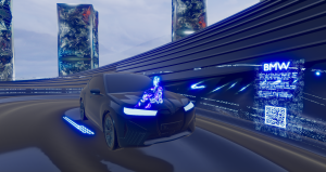 BMW showcased their iX concept car at the ILLUSORR Launch Event in December 2020
