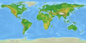 Global Greening World Map Future