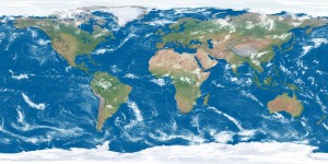 World Map Global Greening Potentials