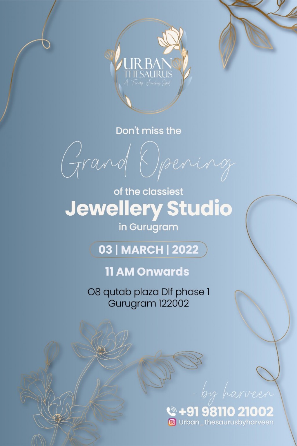 Urban_TheSaurus Announces Grand Opening Of Their New Jewellery Store