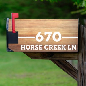 Make Your Mailbox the Best One on the Block with a Custom Decal!