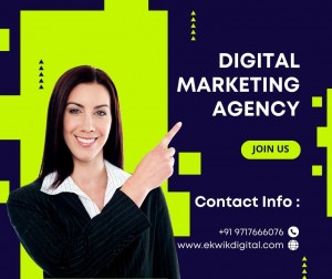 Best Digital Marketing Service Agency In Delh by Ekwik