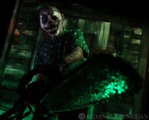 Irish Clown with Saw