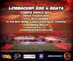 Linebacker Zoo 2022 - Elite Youth Day Football Training Camp with Coach Turnbull Tuliaupupu of StrongPacTraining.com