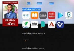 Destiny of Liberty | Book | By Mwanandeke Kindembo