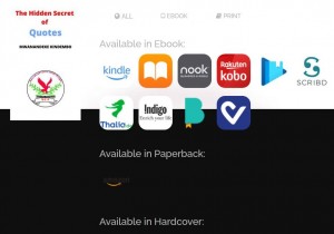 The Hidden Secret of Quotes| Book | By Mwanandeke Kindembo