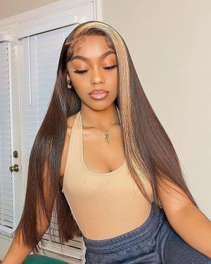 honey blonde highlight wigs