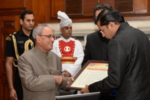 President Mukherjee & Karthick