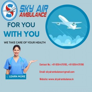 Sky Air Ambulance Service in Mumbai