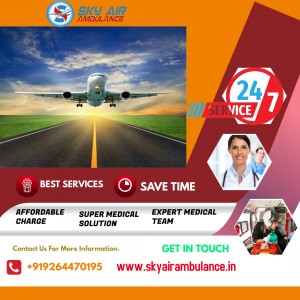 Choose the Best Low Fare Sky Air Ambulance from Bangalore