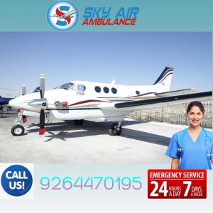 Sky Air Ambulance Service in Siliguri