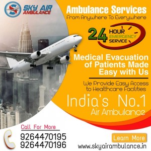 Use Advanced ICU Support Sky Air Ambulance Service