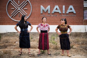 Girl Pioneers from the MAIA Impact School. (c) MAIA