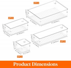 Change your way of living with Lifewit’s 25 PCS Drawer Organizer Set
