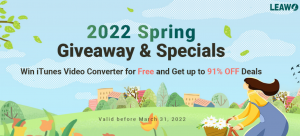 2022 Leawo Spring sales promotion