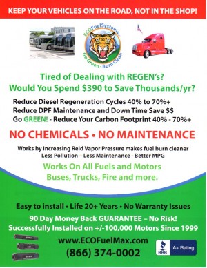 New Release! Clean your DPF’s without Heat DIY CobraCleanUSA – ECOFuelMax