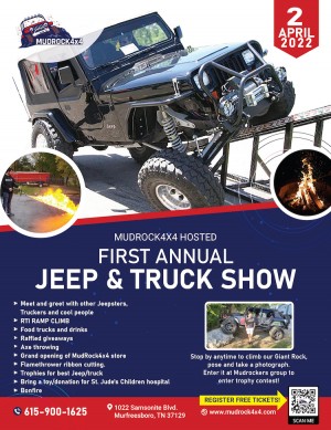 Jeep truck show Flyer