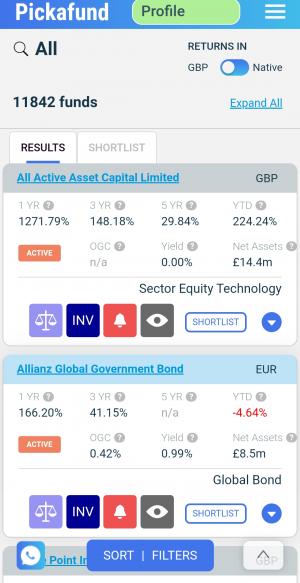 Pickafund Launches First Of Its Kind Search And Comparison Engine For UK Investors To Discover True Worth Of Their Funds