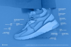 TrusTrace Sneaker With Disclaimer Text