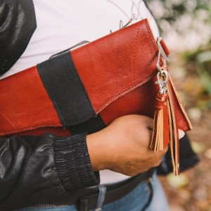 Florida Social Enterprise Rethreaded Upcycles Discarded Southwest Airlines Leather Seat Covers 