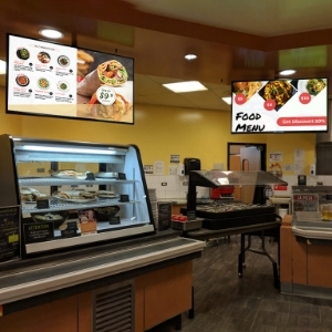 Cafe Digital Menu Board