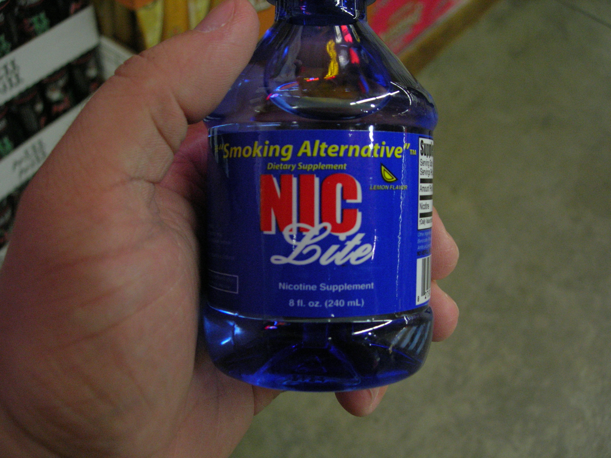 NicTime Launches Nicotine Water "NIC Lite" A New H2O Designed to