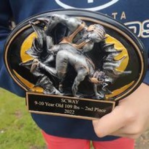 Team So. Cal Wrestlers from Menifee - Luke and Gracie Sevilla - Finish 2nd, 3rd, 4th at California State Championships