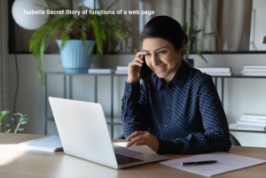 Isabella Secret Story 6 functions of a web page