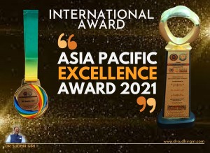 Sudhir Giri Asia Pacific Excellence Award 2021