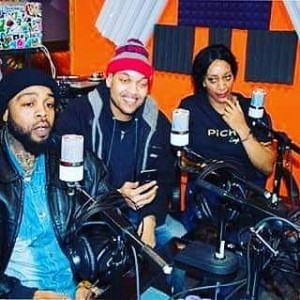 K B and B.A.D.D. at the Pozew Radioshow