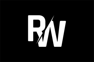 Monogram RW Logo Design by Greenlines Studios