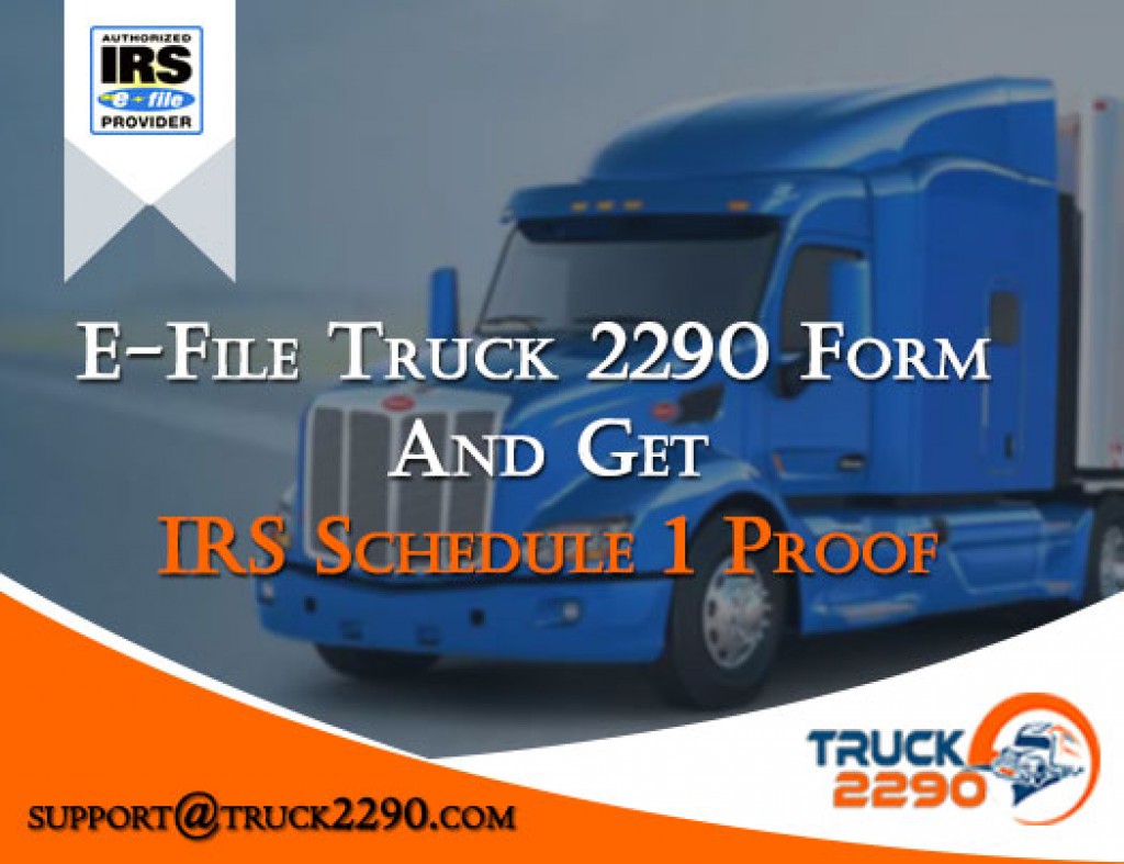 IRS Form 2290 Filing for 2022 after the 2290 Due Date Truck2290