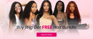 Buy a wig get Free Hair Bundle