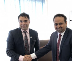 After the pact signing ceremony in Dubai