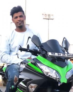 Stunt Rider Sufi With His Kawasaki Ninja The Dream Bike Of Many.