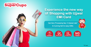 Enjoy 0 Processing Fees, 0% Interest** & 0 Joining Fees*