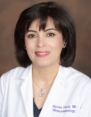 Nazee Farsi, MD, FACR, a Rheumatologist with Arthritis Medical Clinic
