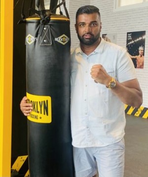 First and only asian licensed boxing promoter in scotland