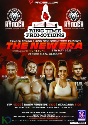 First and only asian licensed boxing promoter in scotland